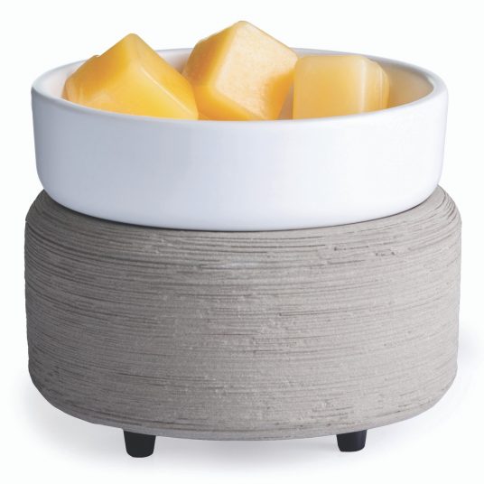 2-In-1 Classic Fragrance Warmer (Grey Texture)