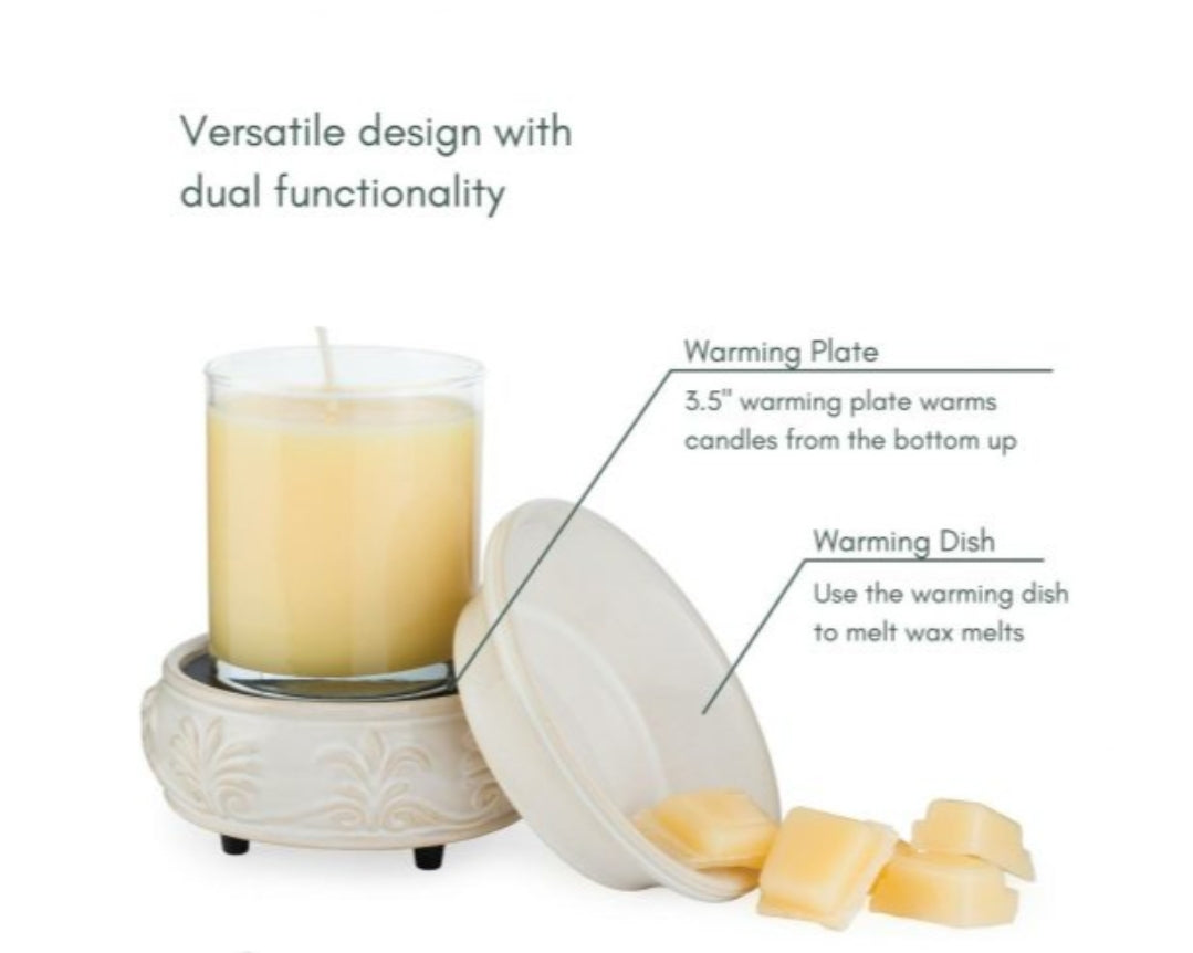 2-In-1 Classic Fragrance Warmer (Sandstone)